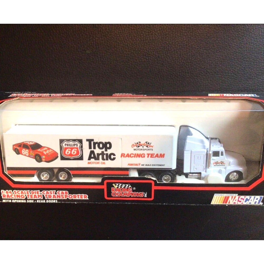 NASCAR RACING TRANSPORTER TRUCK Champions Trop Artic Vintage Collectible 1991